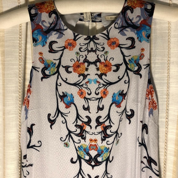 Ecoté Light Blue Floral Dress - Picture 2 of 4